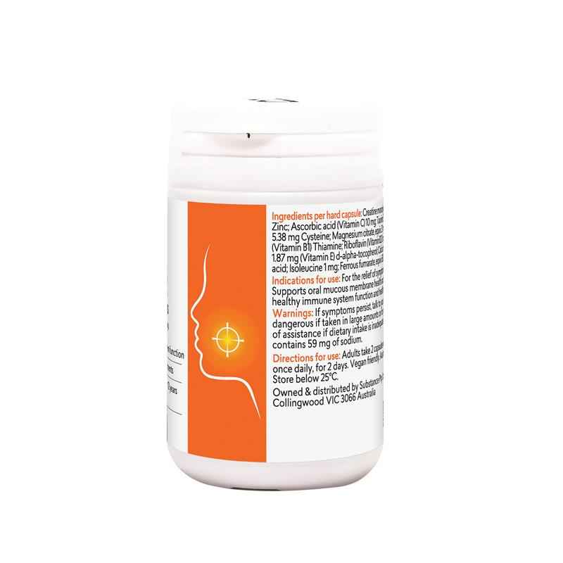 BioRevive MouthUlcer Mouth Ulcer Relief 30 Capsules