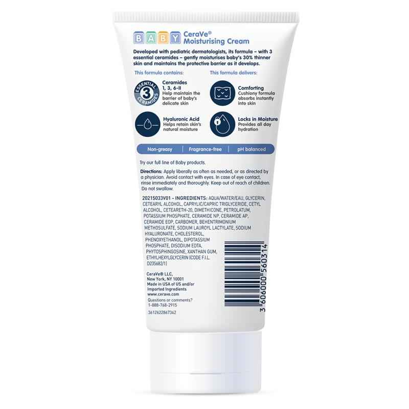 CeraVe Baby Moisturising Cream 142g