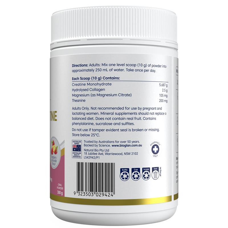 Bioglan Platinum Collagen + Creatine 300g