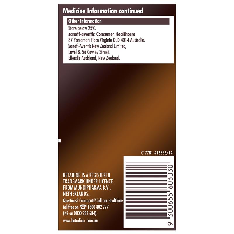 Betadine Antiseptic Topical Solution Liquid 100mL - GimmeNow