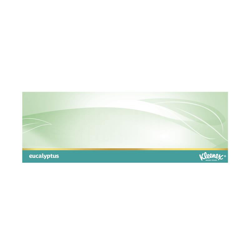 Kleenex Facial Tissues Eucalyptus 3 ply 95