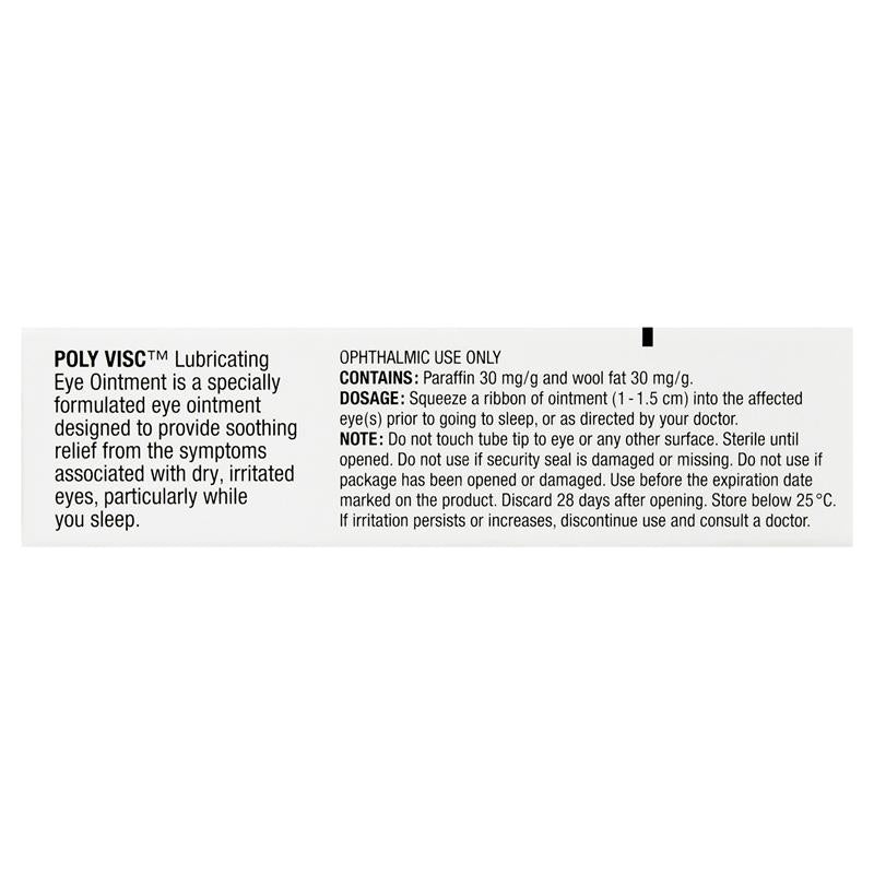 Polyvisc Eye Ointment 3.5g