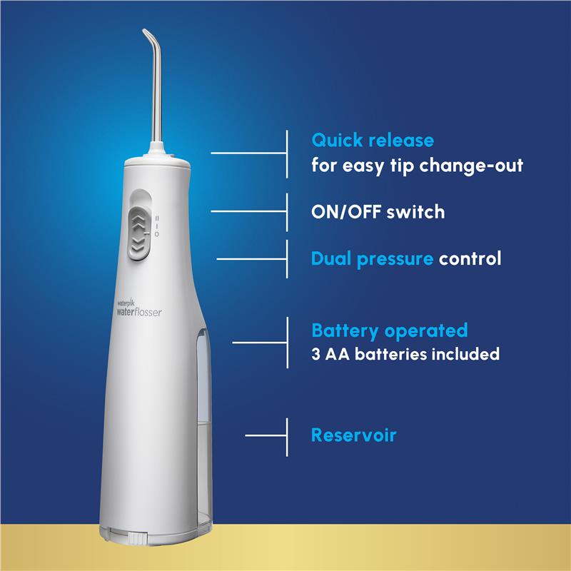 Waterpik Waterflosser Cordless Express White - GimmeNow