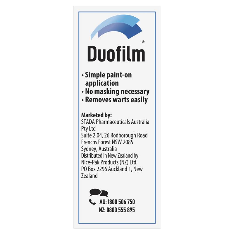 Duofilm Wart Solution 15ml