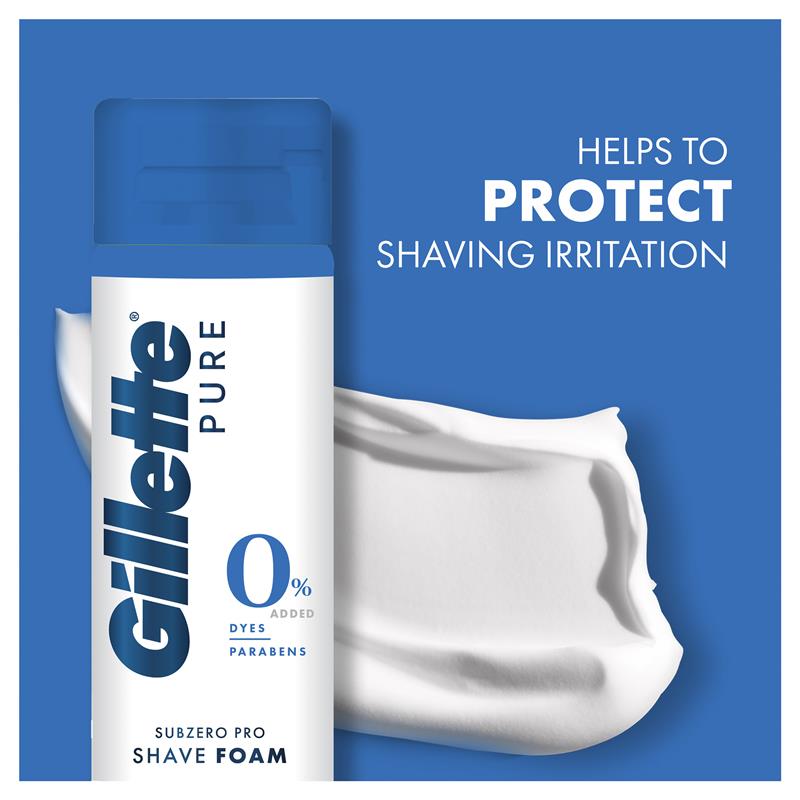 Gillette Pro Shave Foam Icy Cool 245g - GimmeNow