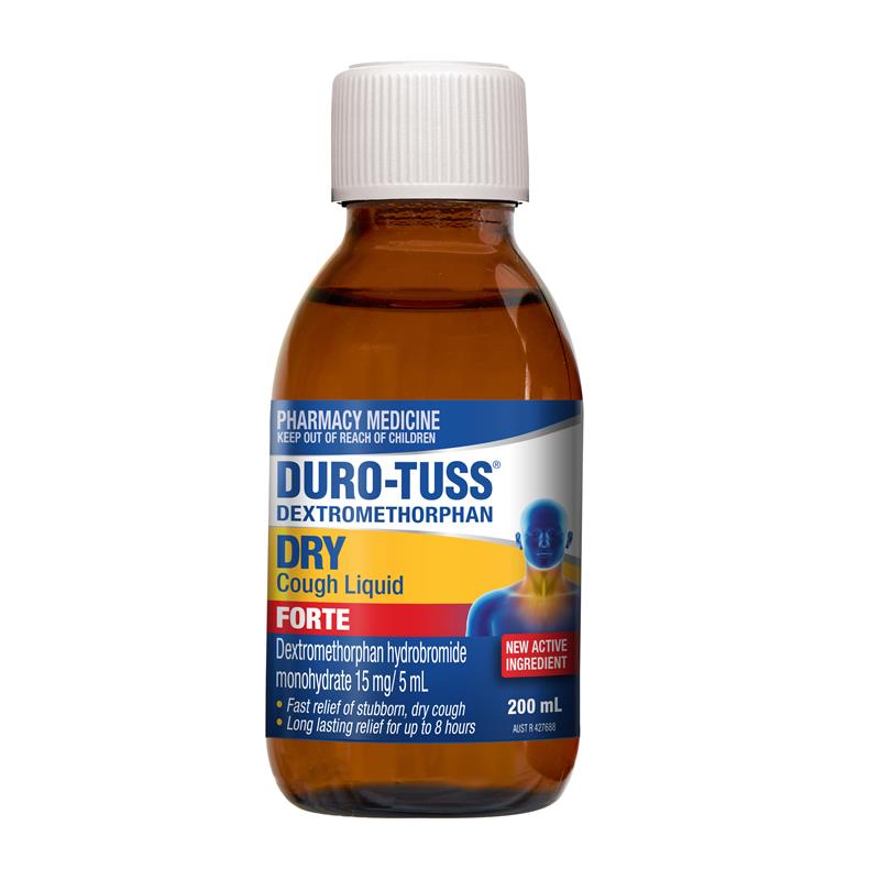 Durotuss Dry Cough Liquid Forte 200ml - GimmeNow