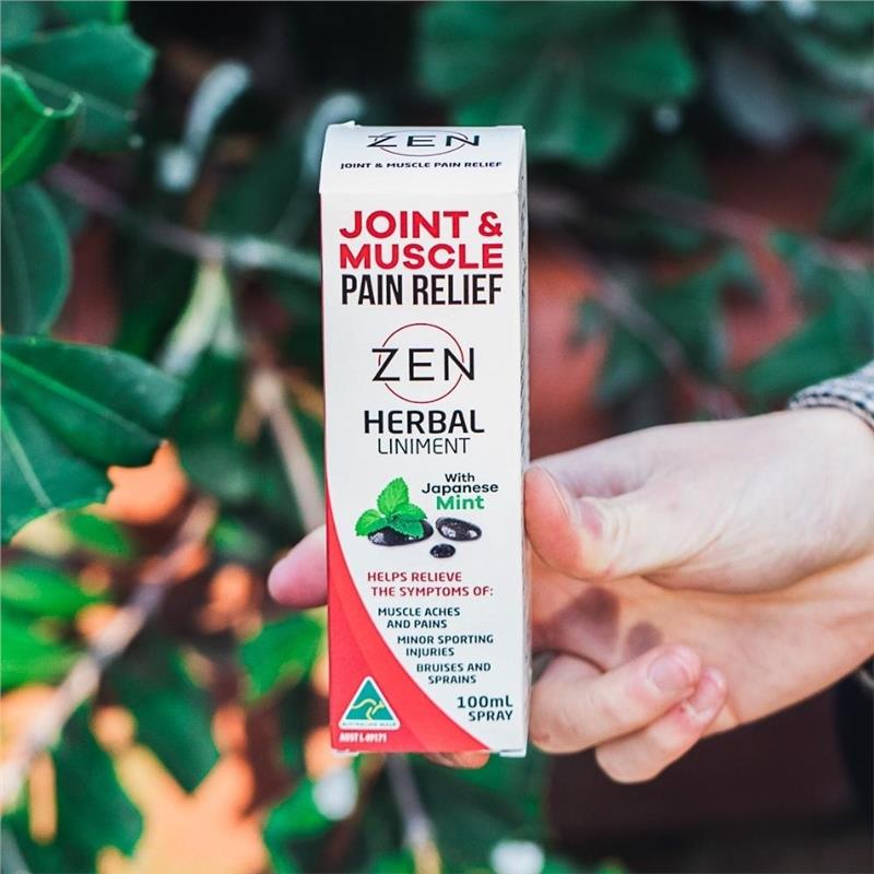 Zen Joint & Muscle Relief Herbal Liniment Spray 100ml - GimmeNow