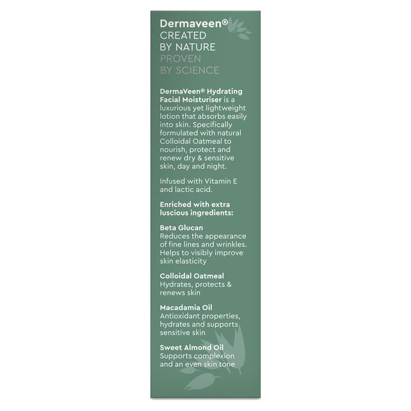 DermaVeen Face Hydrating Moisturiser 75ml