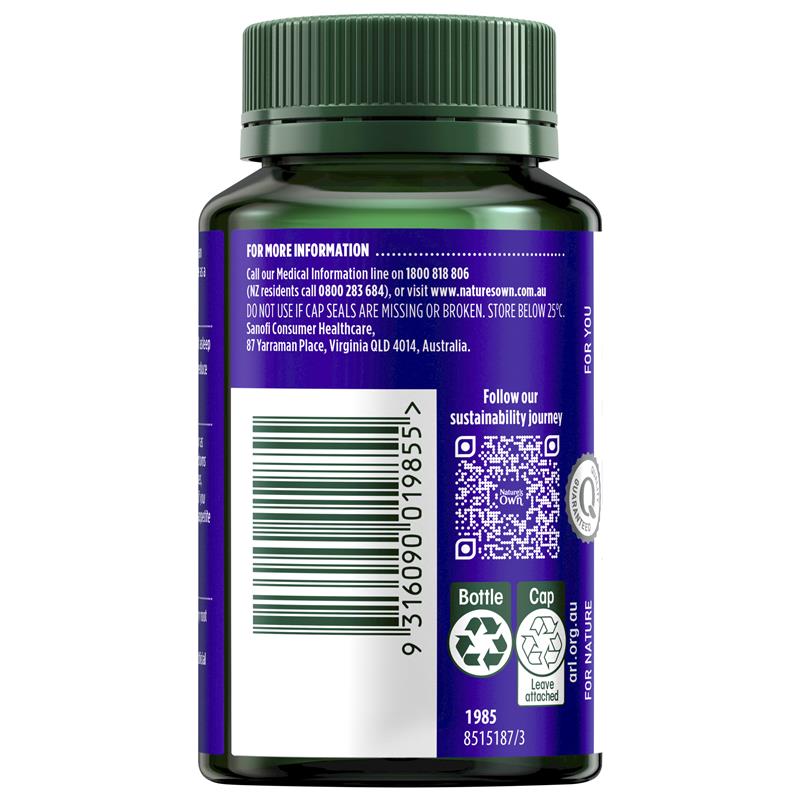 Nature's Own Valerian Forte 2000mg 60 Capsules - GimmeNow