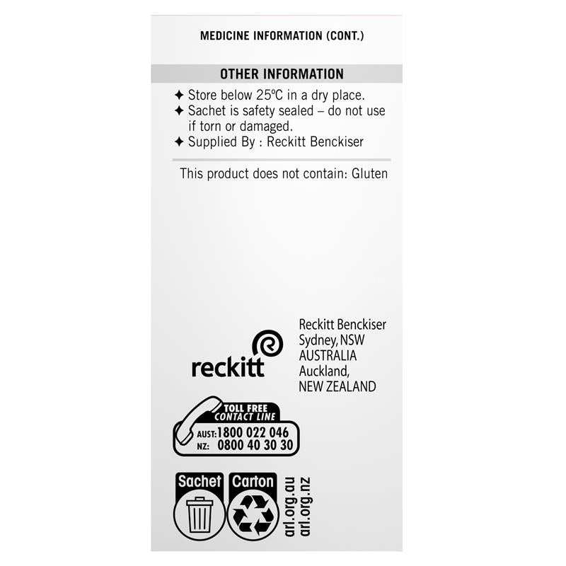 Lemsip Max Cold & Flu Hot Drink with Decongestant Blackcurrant 10 Sachets - GimmeNow