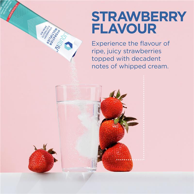Liquid IV Hydration Strawberry 24 Sachets - GimmeNow