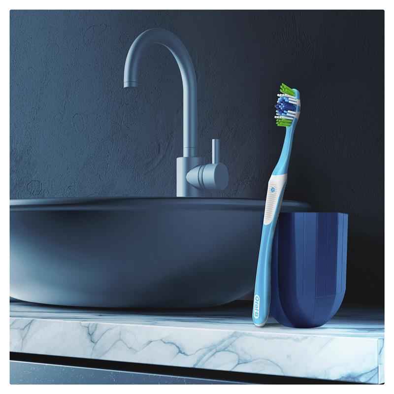 Oral B Toothbrush Complete 5 Way Clean Medium 3 Pack