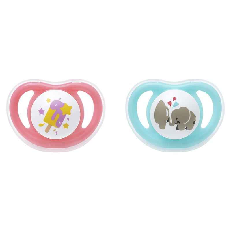 Pigeon Minilight Pacifier Twin Pack M
