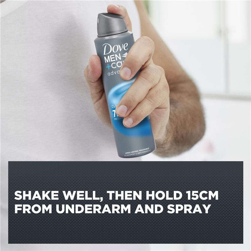 DOVE Men + Care Advanced Antiperspirant Clean Comfort 250ml