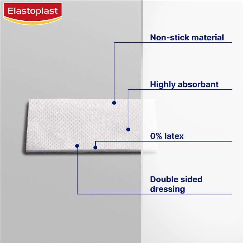 Elastoplast Non-Stick Wound Dressing 7.5cm x 5cm 5 Pack