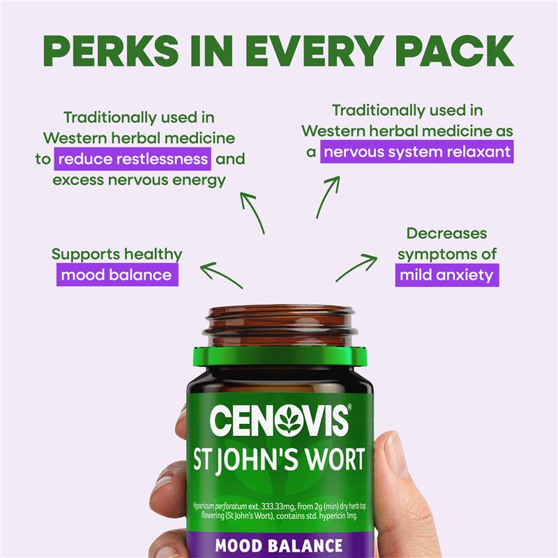 Cenovis St Johns Wort 60 Tablets