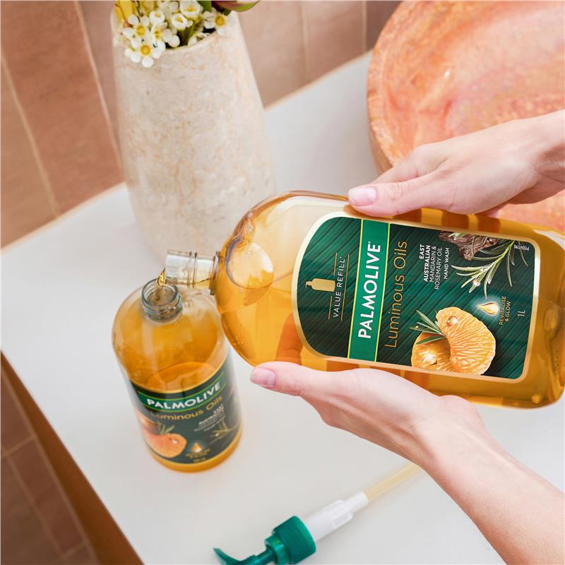 Palmolive Luminous Oils Hand Wash Refill Mandarin & Rosemary Oil 1L