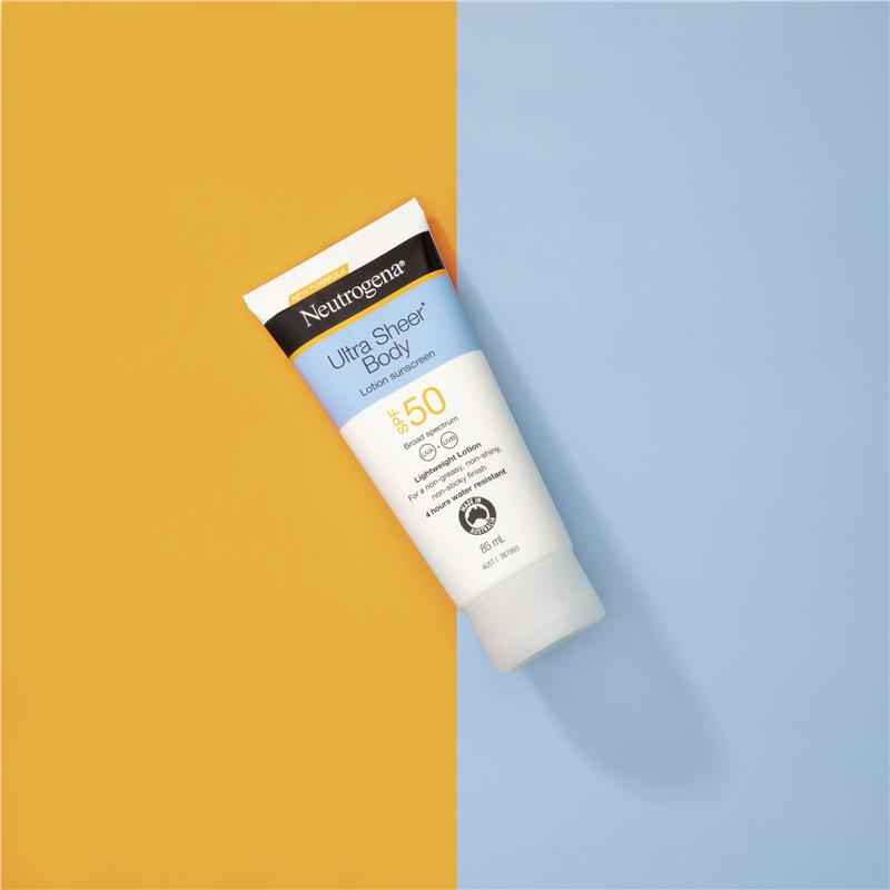Neutrogena Ultra Sheer Body Lotion Sunscreen SPF 50 85ml
