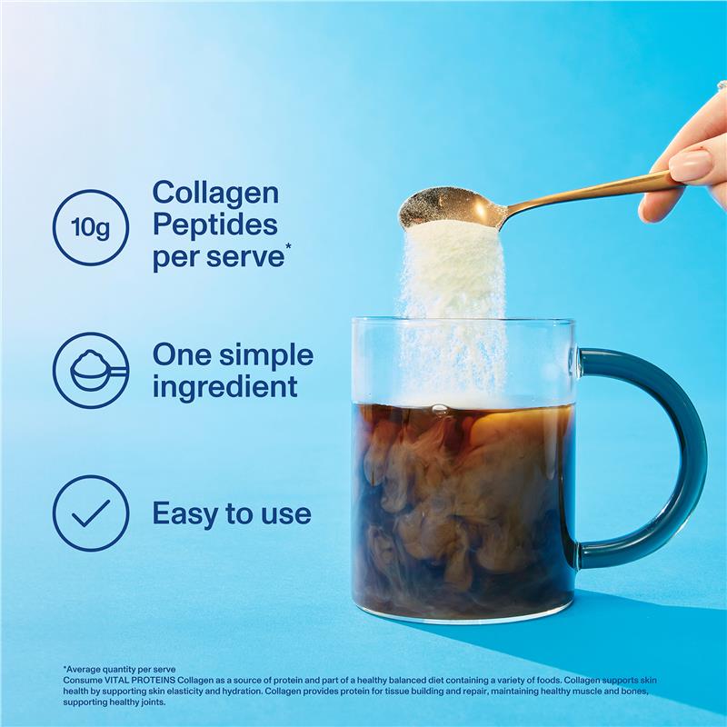 Vital Proteins Collagen Peptides Powder Unflavoured 567g Exclusive Size