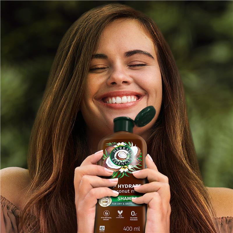 Herbal Essences Bio Renew Hydrate Coconut Milk Shampoo 400ml