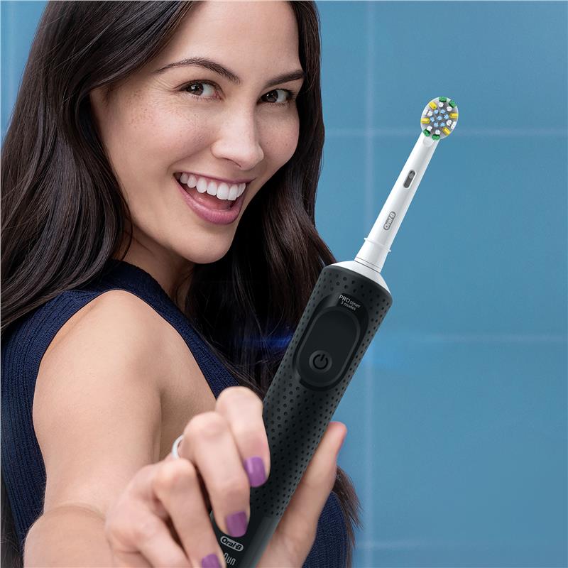 Oral B Power Toothbrush Vitality Pro Deep Clean Black Starter Pack