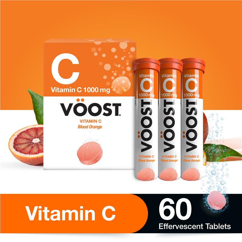 Voost Vitamin C Effervescent 60 Pack Exclusive Size - GimmeNow