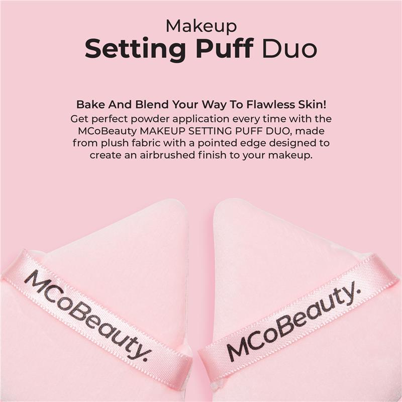 MCoBeauty Makeup Setting Puff Duo