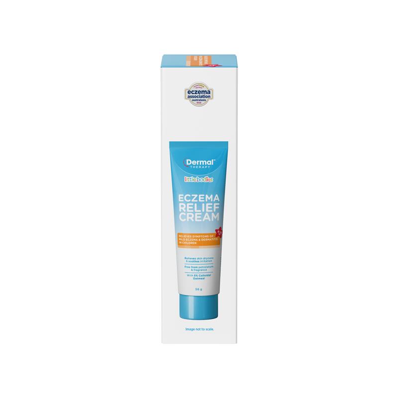 Dermal Therapy Little Bodies Eczema Relief Cream Tube 56g
