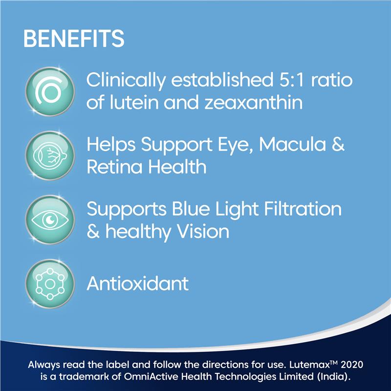 Bioglan Healthy Eyes & Vision 60 Capsules
