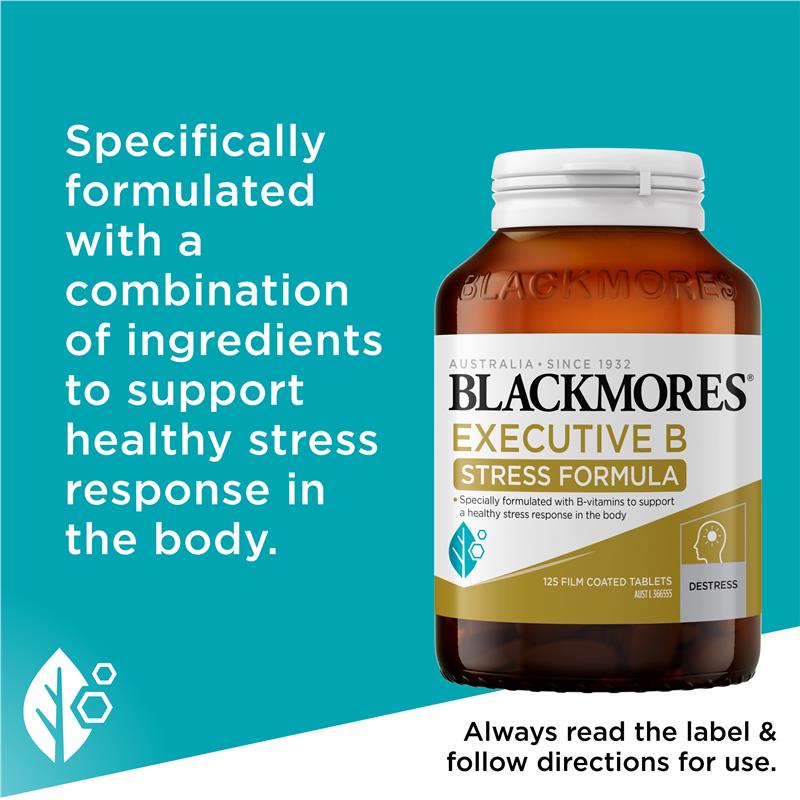 Blackmores Executive B Stress 160 Tablets - GimmeNow
