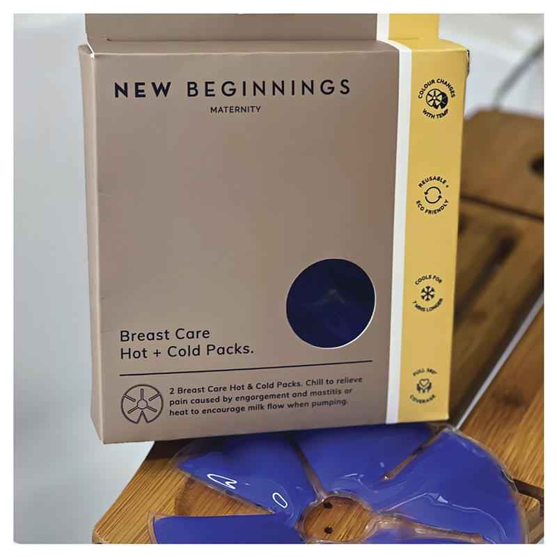 Reusable Breast Care Hot & Cold Packs - 2 Pack