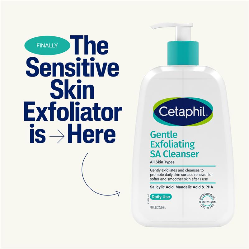 Cetaphil Gentle Exfoliating SA Cleanser 473ml