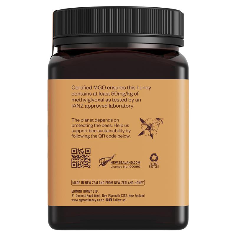 Egmont Honey MGO 50+ Multifloral Manuka 1000g - GimmeNow