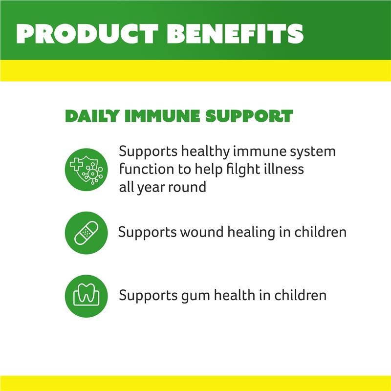 Cenovis Kids Chewable Vitamin C 250mg Lemonade 150 Tablets - GimmeNow