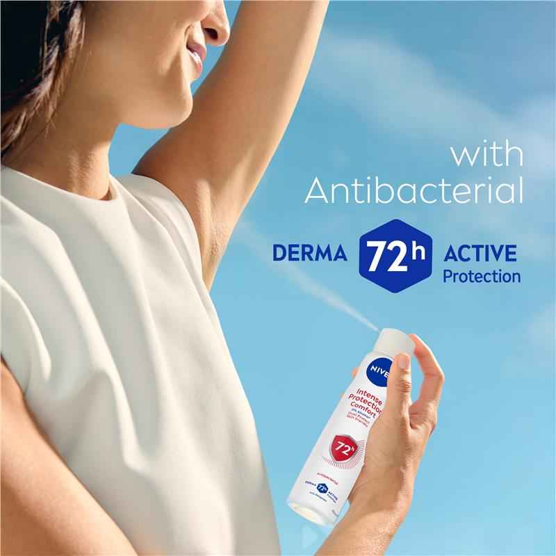 NIVEA Intense Protection Comfort Aerosol Deodorant 72H Protection 250ml