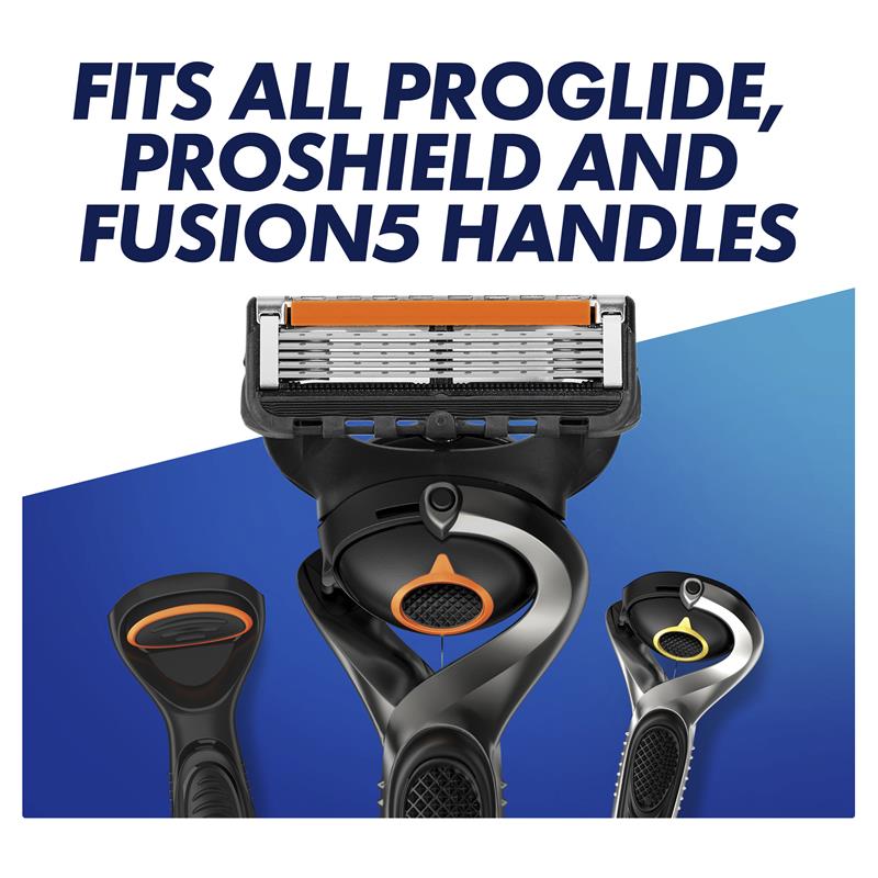 Gillette Fusion Proglide Razor + 2 Blade Refills - GimmeNow