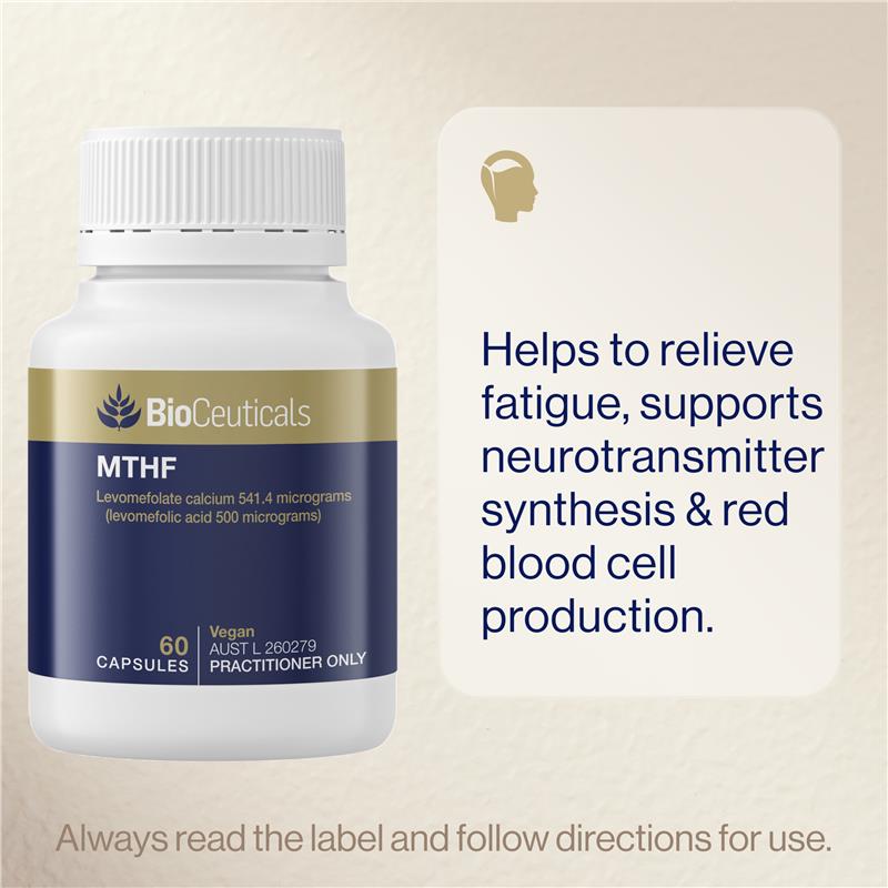 BioCeuticals MTHF 60 Capsules - GimmeNow