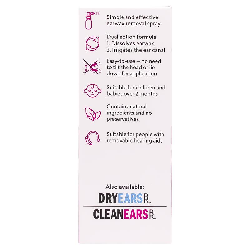 BioRevive CleanEars Kids Earwax Removal Spray 30ml - GimmeNow