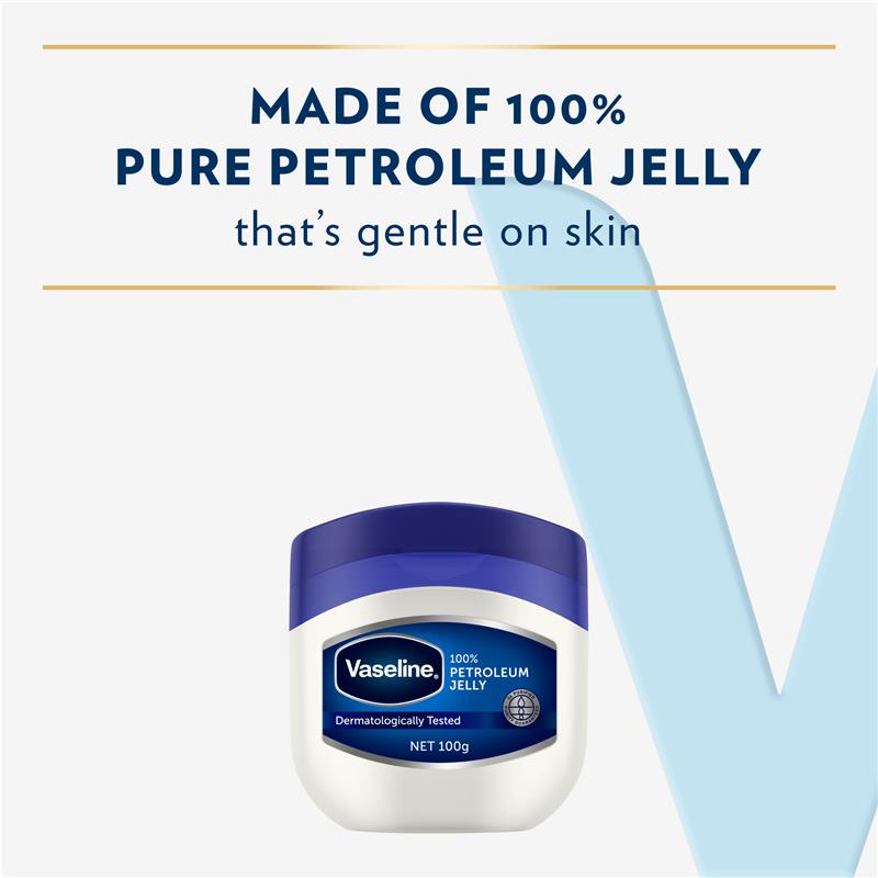 Vaseline Petroleum Jelly 100ml Jar