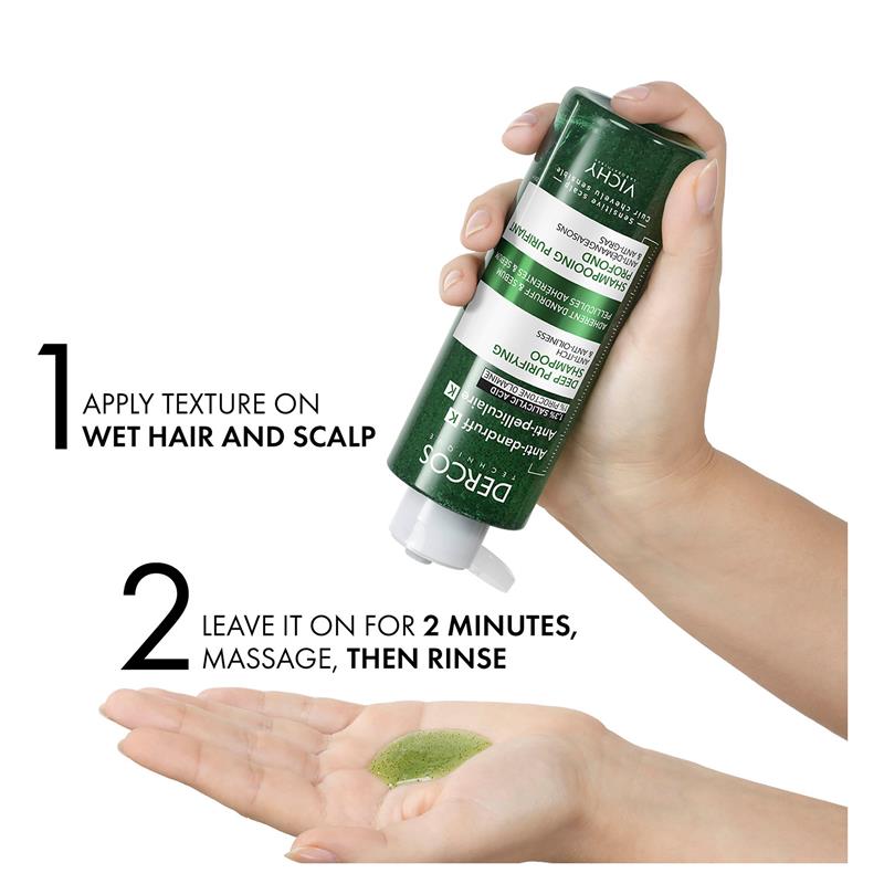 Dercos Anti-Dandruff K Deep Purifying Shampoo 250ml - GimmeNow