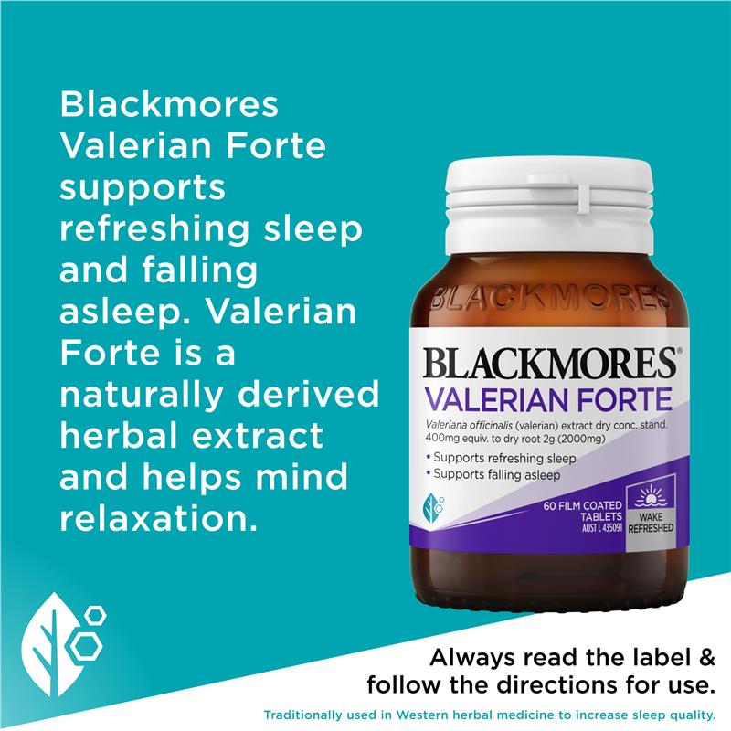 Blackmores Valerian Forte 60 Tablets