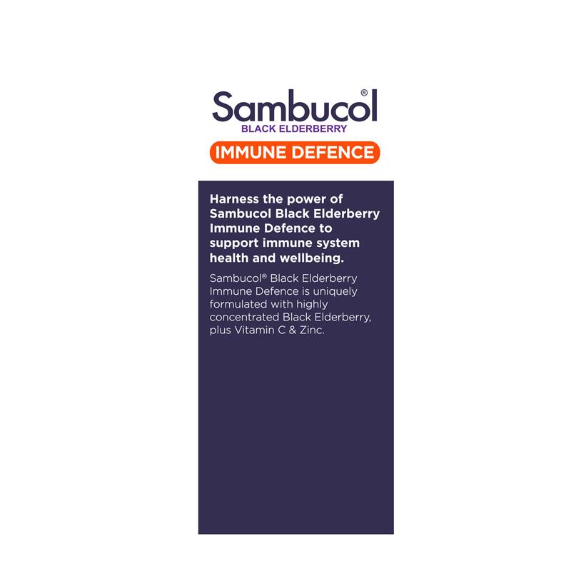 Sambucol Immune Defence - immunity liquid 250ml - GimmeNow