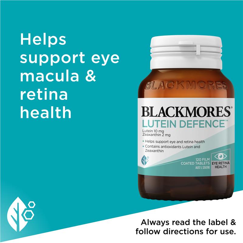 Blackmores Lutein Defence 120 Tablets - GimmeNow