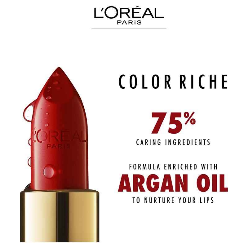 L'Oreal Paris Color Riche Classic Satin Lipstick 297 Red Passion