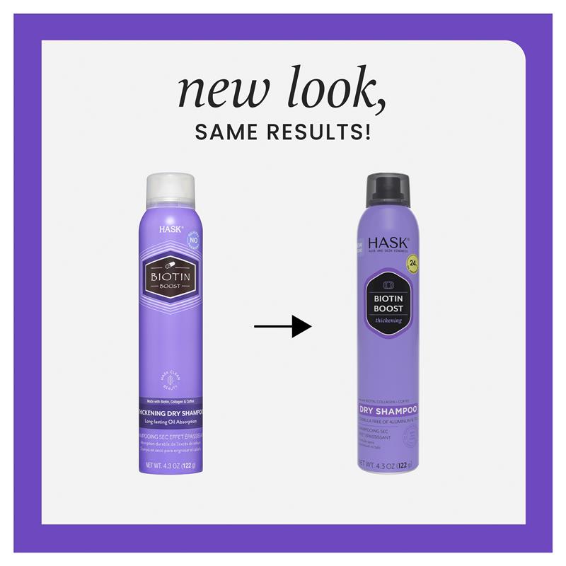 Hask Exotics Biotin Dry Shampoo 122g