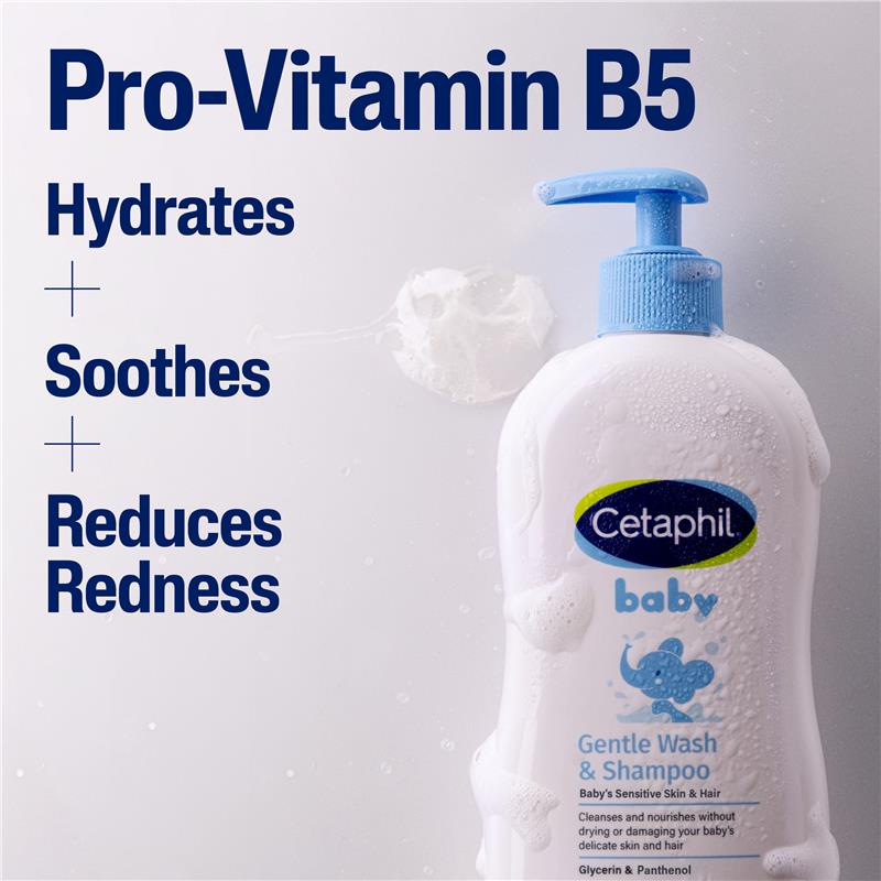 Cetaphil Baby Gentle Wash and Shampoo 400ml