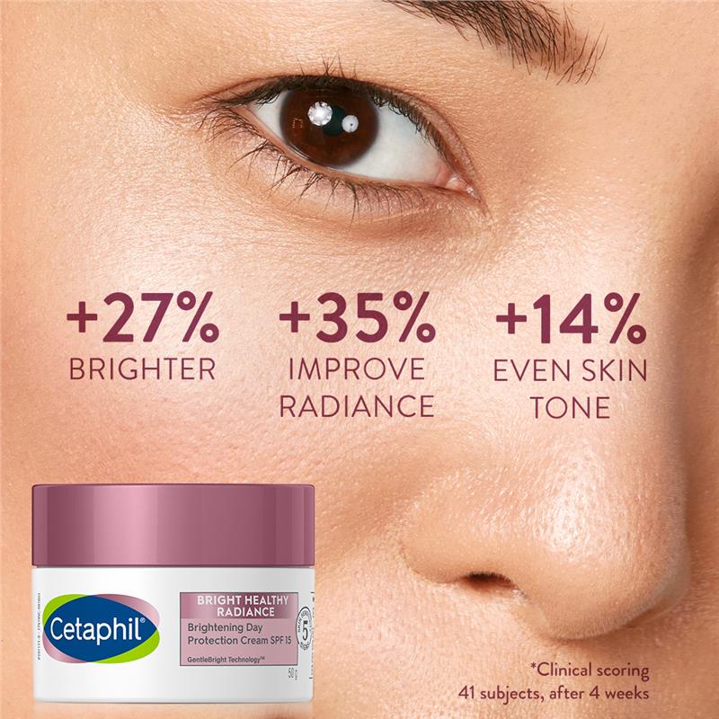 Cetaphil Bright Healthy Radiance Brightening Day Protective Cream SPF15 50g - GimmeNow
