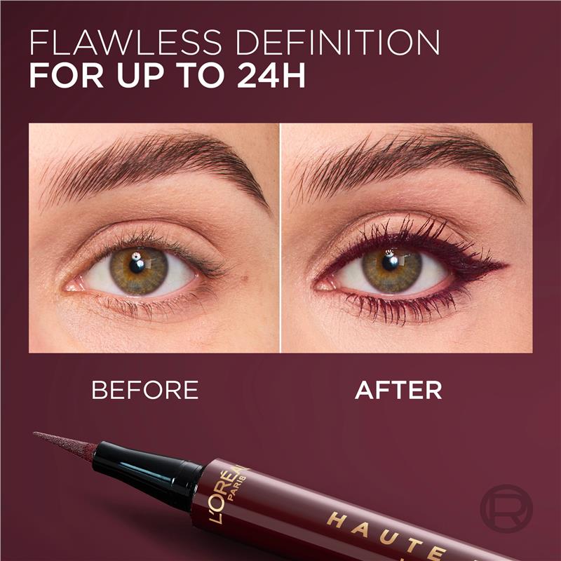 L'Oreal Paris Haute Precision Felt-tip Eyeliner Bordeaux Cashmere