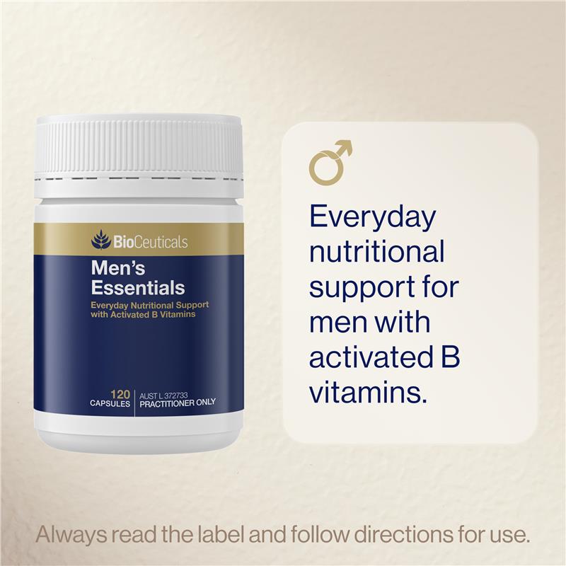 Bioceuticals Mens Essentials 120 Capsules