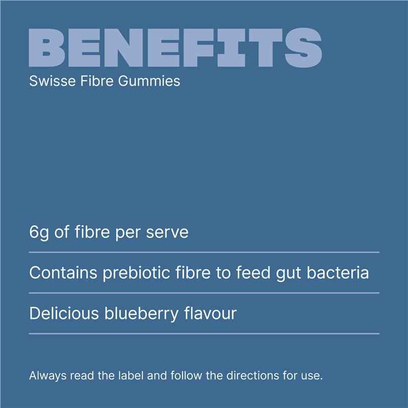 Swisse Ultiboost Fibre Boost Gummies 90 Pack